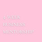 4-Week Mentorship