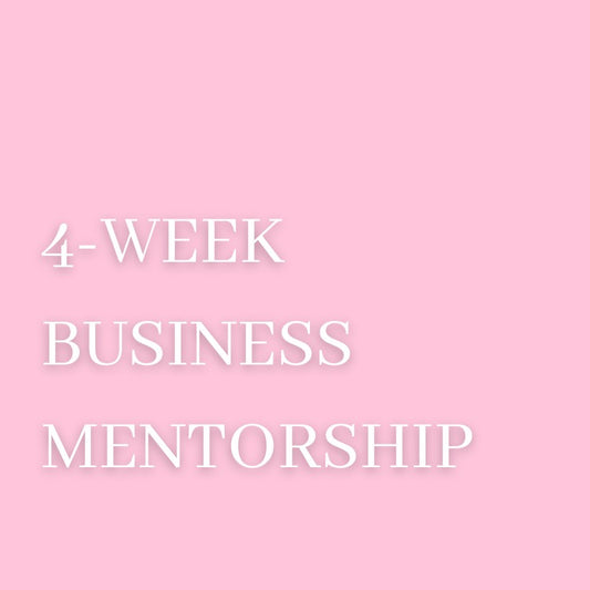 4-Week Mentorship