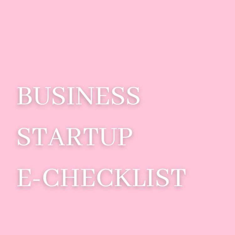Business Startup E-Checklist