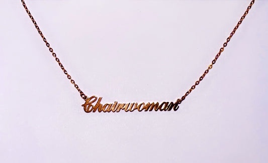 Chairwoman Chain